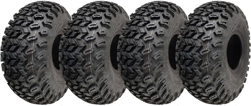 22x11.00-8 Pneus utilitaires ATV - Wanda P334 4 plis - Usage route et hors route - Set de 4_0