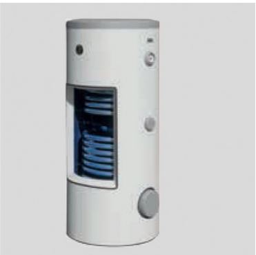 Ballon Eau Chaude Émaillé SGW SB 500 litres - 2 échangeurs - Compatible panneaux solaires et chaudière - Galmet_0