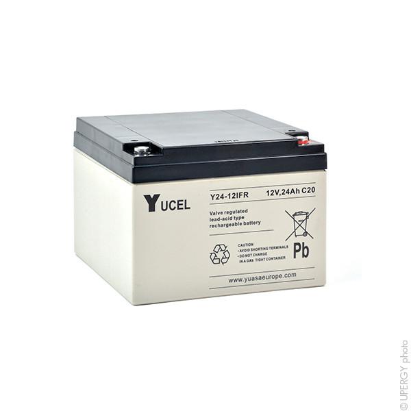 BATTERIE PLOMB AGM YUCEL Y24-12IFR 12V 24AH M5-F_0