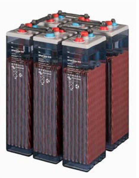 Batterie solaire Hoppecke 6 OPzS 620Ah - 2V - stationnaire à plaques tubulaires_0