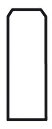 Bordures classiques monobéton type CR - 8x30 et 5x20 - Pour voirie_0