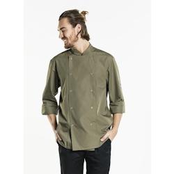 Chaud Devant 91708 Veste de Chef Hilton Poco Olive foncé | 3XL - XXXL vert 91708_0