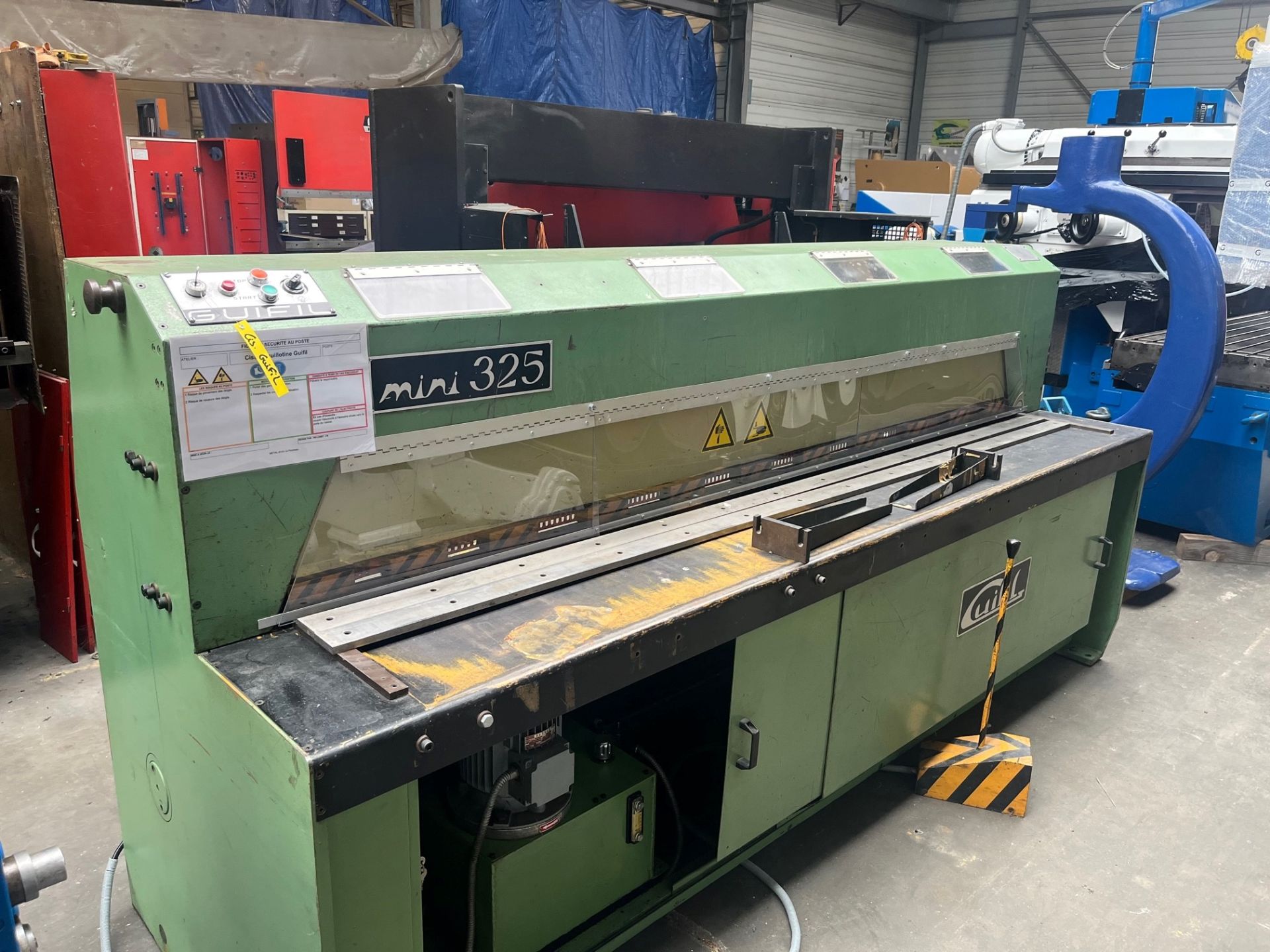 Cisaille industrielle GUIFIL 2500 x 3 - occasion - réf 3722_0