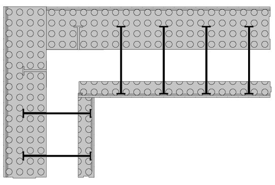 Blocs coffrants - LECOBLOC - 7,5/15/20 angle droit Ext. - Épaisseur totale du mur : 42,5 cm_0