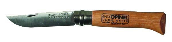 COUTEAU OPINEL LAME ACIER CARB 9VRN (BL)