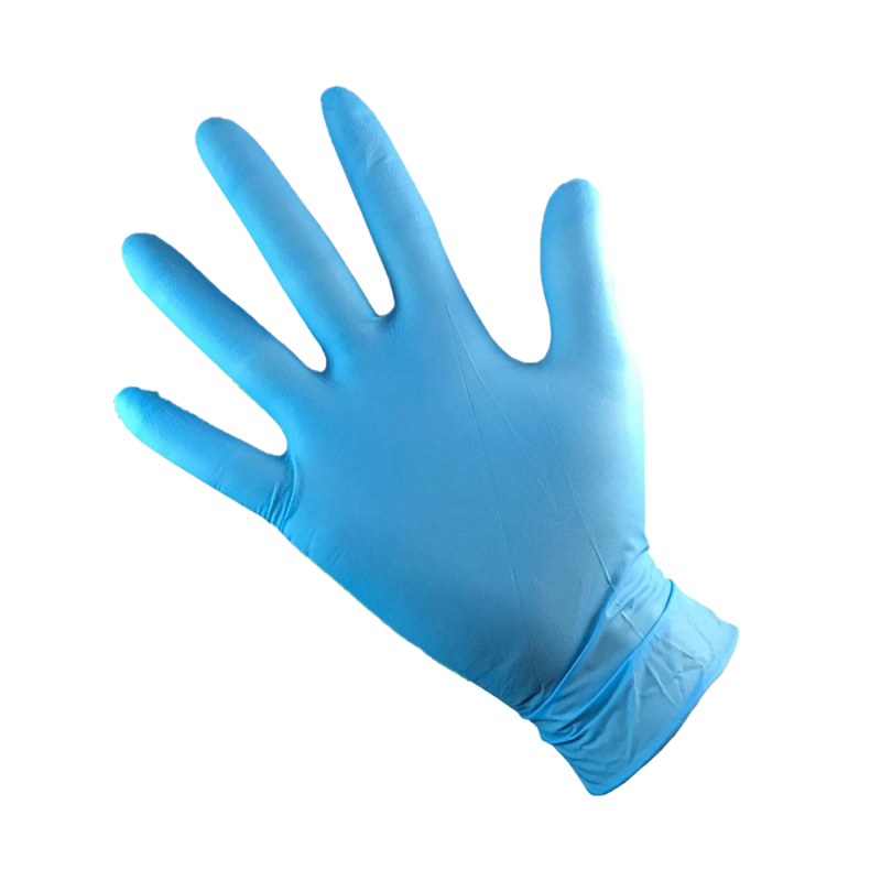 Gant nitrile non poudré bleu 4,0gr 240mm - bte de 100 - ap - 200001074_0