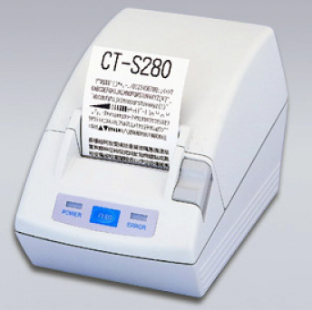 Imprimantes tickets thermiques Citizen CT-S280 - compacte et performante, 58 mm, 80 mm/s_0