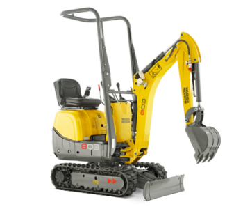 Mini pelle < 1t - Wacker Neuson - largeur 700 mm - idéale pour entretien espaces verts_0