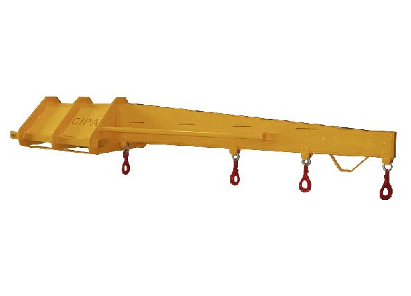 Potence sur chariot élévateur - Transport sécurisé des pièces - Conception CIPAL conforme aux normes_0