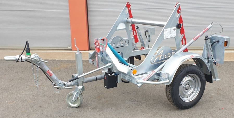 Remorque porte-touret RD 75 - PTAC 750 kg - Diamètre maxi 1650 mm - Remorque fabriquée en France_0