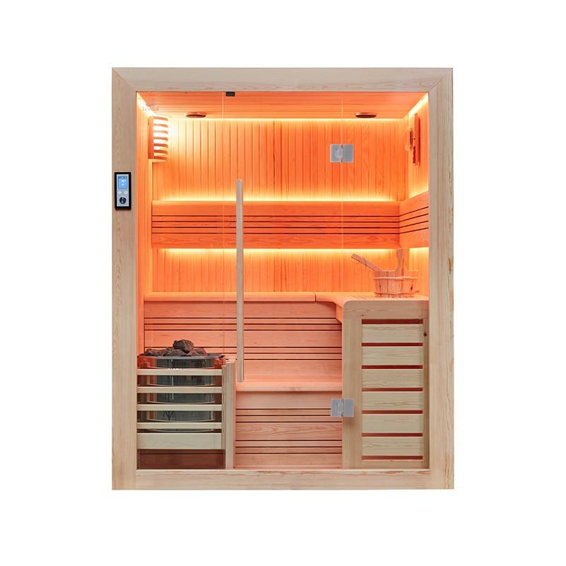 SAUNA TRADITIONNEL BOREAL® BALTIK 170 - 170X150X210 CM_0