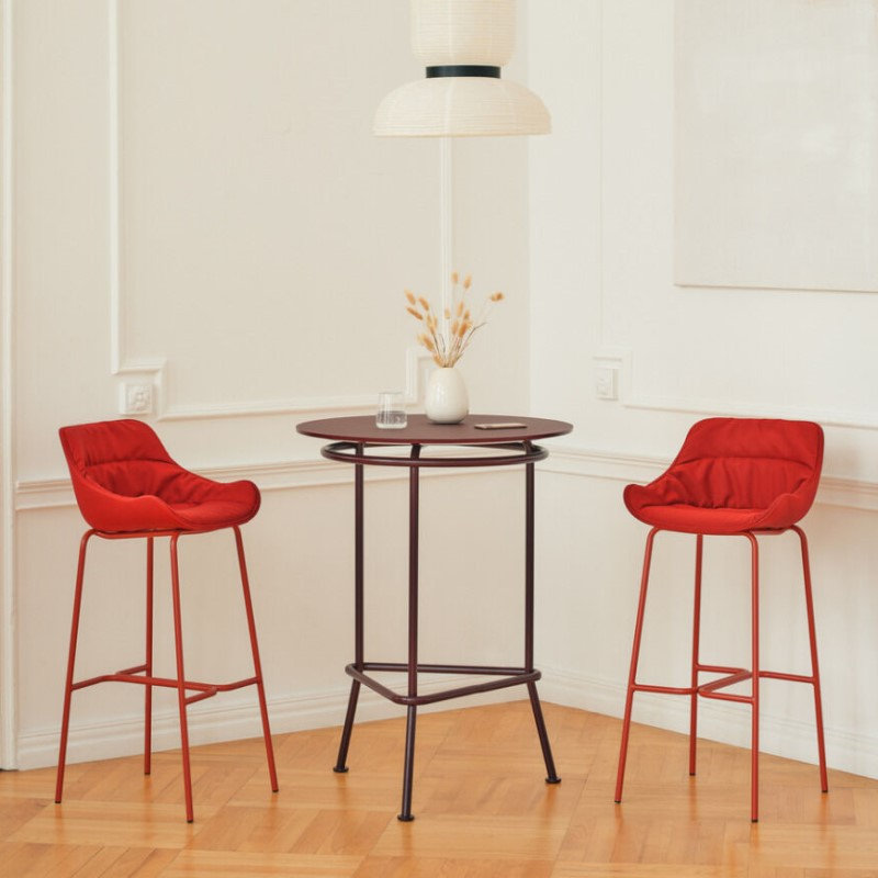 Table haute ronde pied métal NEW SCHOOL_0