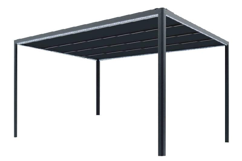 Toit terrasse alu - Couv'Terrasse® e-store - 9m² - Gris_0