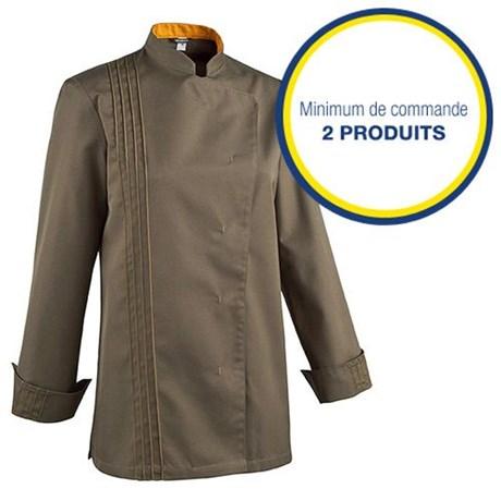 VESTE DE CUISINE FEMME MARRON  DIWALI T.L