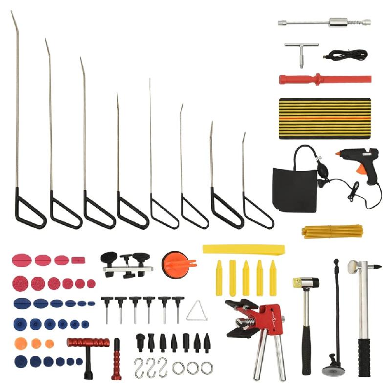 Vidaxl kit d'outils de débosselage sans peinture 75 pcs 210623