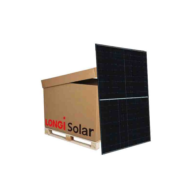 Palette de 36 panneaux solaires bifaciaux 400W 24V monocristallins Longi - Haute performance et durabilité_0