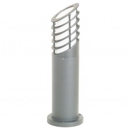 Borne lumineuse d'extérieur Jasmin IP44 - E27 23W - Finition gris - Marque DOPO_0