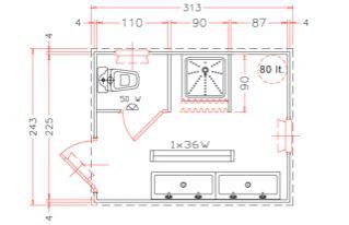 Bungalow de chantier bloc sanitaire_0