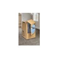 Carton penderie standard - garde meubles européen - double cannelure - dimensions L.50 cm x l.50 cm x H.82 cm - CAPENSTD40_0