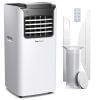 Climatiseur mobile Pro Breeze - 4 modes de fonctionnement - 7000 BTU - Compact et efficace_0