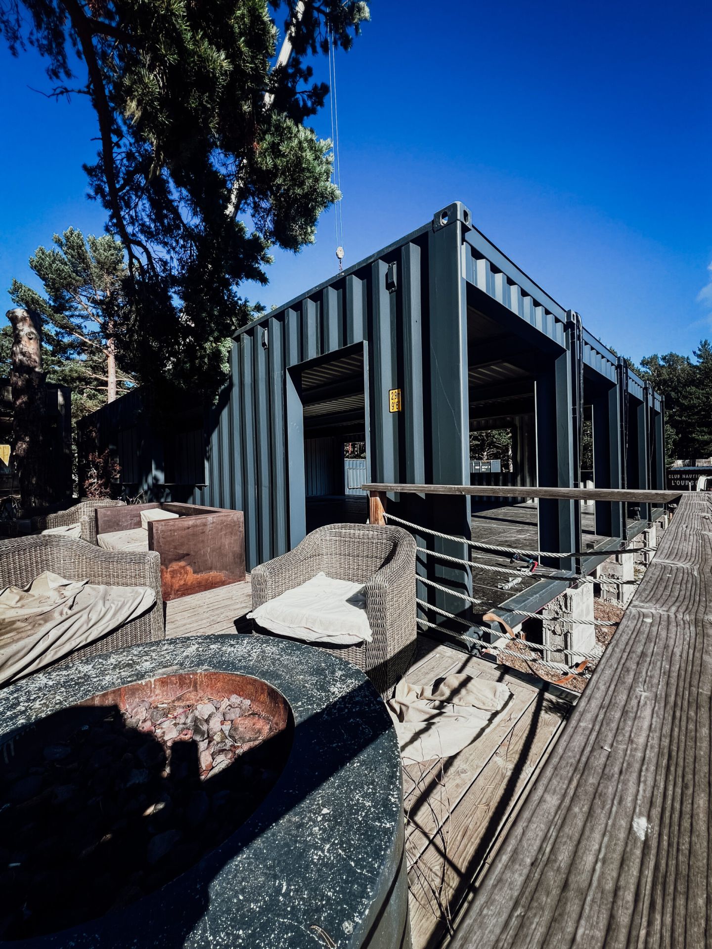 Container espace évènement 40 pieds pratique et esthétique adapté à vos projets_1