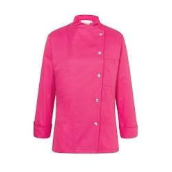 KARLOWSKY Veste de cuisine femme, manches longues, rose , 44 - 44 rose 4040857994318_0