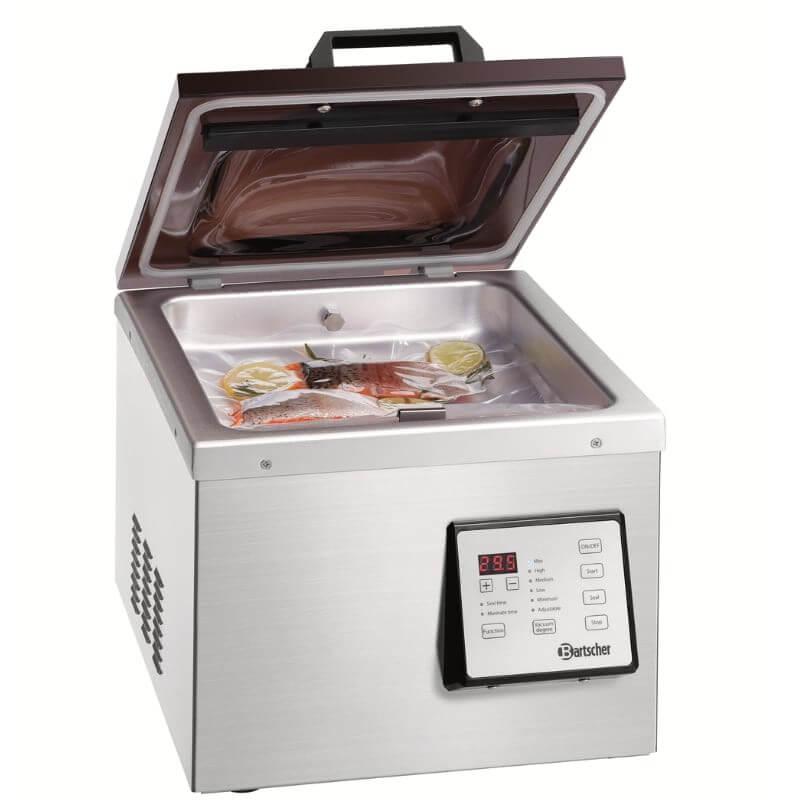 Machine sous vide Bartscher K 290/77L - 16 m³/h - Acier inoxydable - Pompe puissante 77 l/min_0