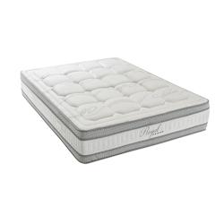 Matelas   Mousse à mémoire de forme Mi-ferme 180x200 cm ROYAL HYPSOM - blanc Mousse à mémoire de forme 3MA03.S.1820_0