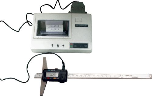 IMPRIMANTE POUR INSTRUMENTS DE MESURE À LECTURE DIGITALE