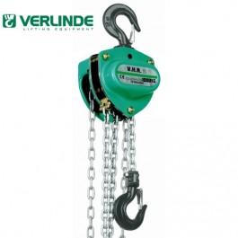 Palan manuel verlinde vhr - avec chaînes de levage et de manoeuvre inox - capacité 0,25 t à 3 t_0