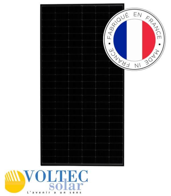 Panneau solaire 375w 24v half-cut full black monocristallin voltec solar_0