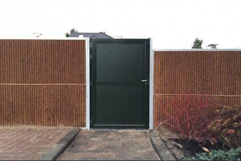 Porte et portail en aluminium pour mur anti-bruit_0