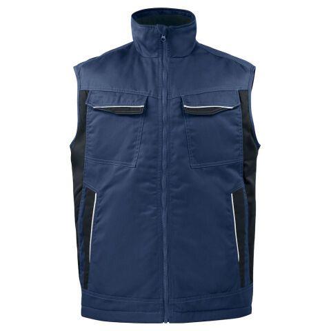 PROJOB 5704 BODYWARMER MULTIPOCHES PRIO MATELASSE MARINE - TAILLE XXL