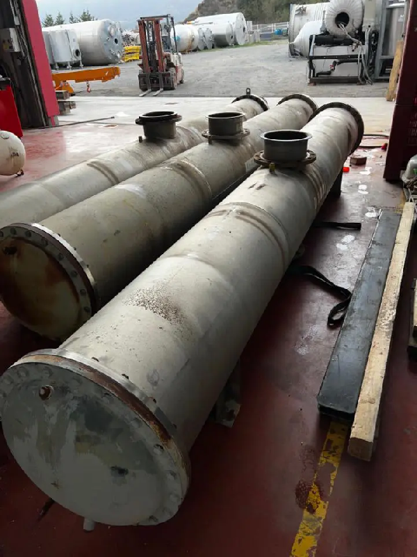 Échangeur tubulaire en acier inoxydable Korting Hannover 53 m2 d'occasion - référence : C7774_0