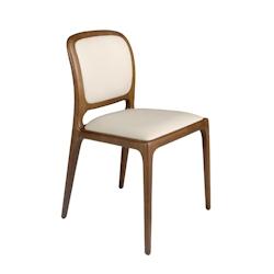 AC ANGEL CERDA Angel Cerdá Chaise en simili-cuir crème 4169C 51 x 58 x 87 - beige fourrure 8435631038399_0