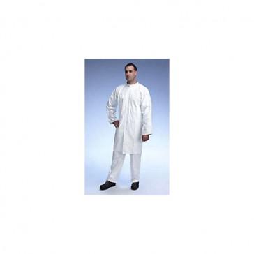 Blouse Tyvek blanche - 5 boutons - 3 poches - Fermeture à pressions - Taille XL - Dupont de Nemours_0