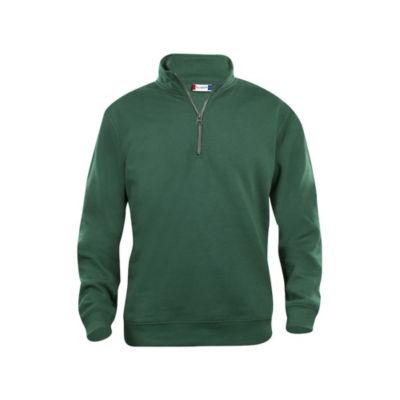 CLIQUE Sweat basic camionneur Vert Btl XS_0