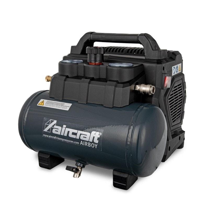 Compresseur silencieux 8 bar 6L 60l/min - Blackair Silence 111 OF E - Sans huile et très silencieux_0