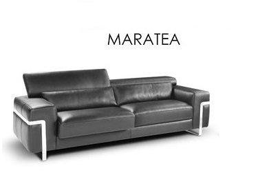 Canape Haut De Gamme Italien 3 Places Maratea Tissu Ou Cuir