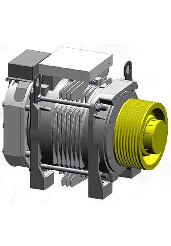 Moteur ascenseur G200 T1 - Gearless - Capacité 225 à 800 kg - ALBERTO SASSI_0