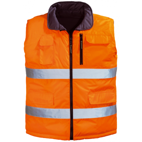 Gilet réversible HI WAY - orange / gris - Coverguard | 7HWGO_0