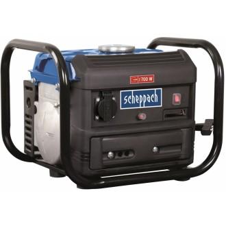 Groupe électrogène portable Scheppach SG1000 - compact, léger et silencieux - moteur 2 temps - réservoir 4L_0