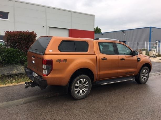 Hard-Top  en composite/polyester pour Ford Ranger Double Cabine_0