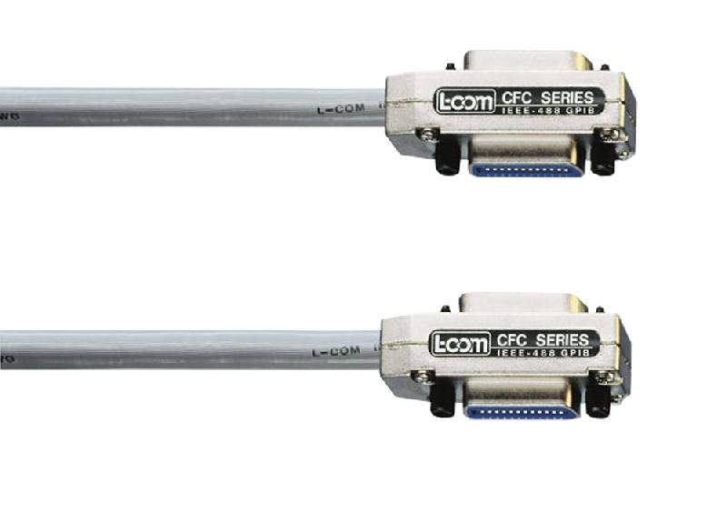 Câble GPIB HZ72 - 2 m - Double isolation - Compatible Rohde et Schwarz_0