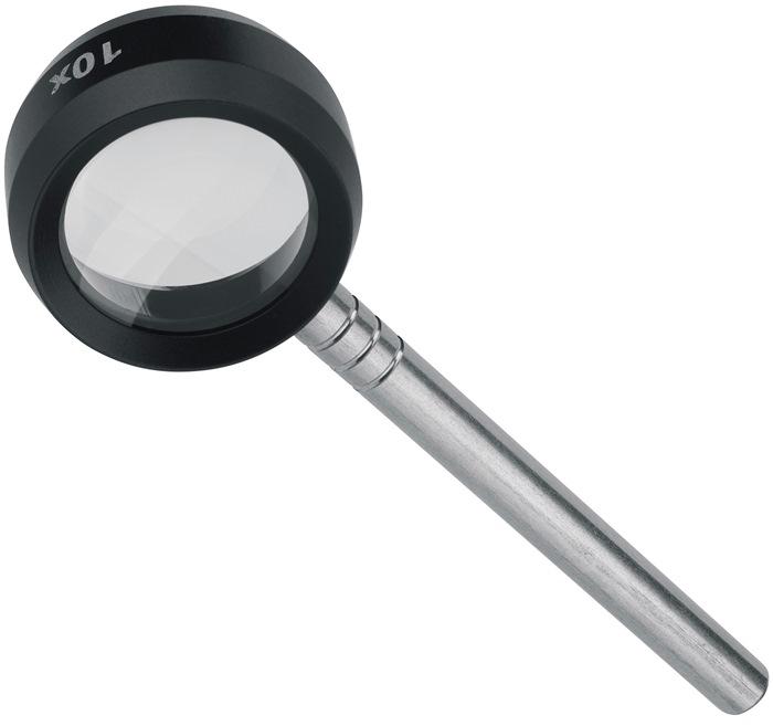 Loupe à  main Tech-Line agrandissement 8x D. De lentille 28 mm SCHWEIZER_0