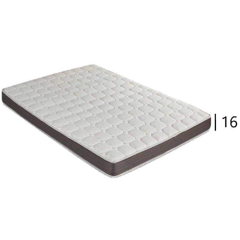 Matelas MEZZO - Épaisseur 16 cm - Compatible canapé express 160 cm - Mousse polyuréthane 45 KG/m3 haute résilience_0