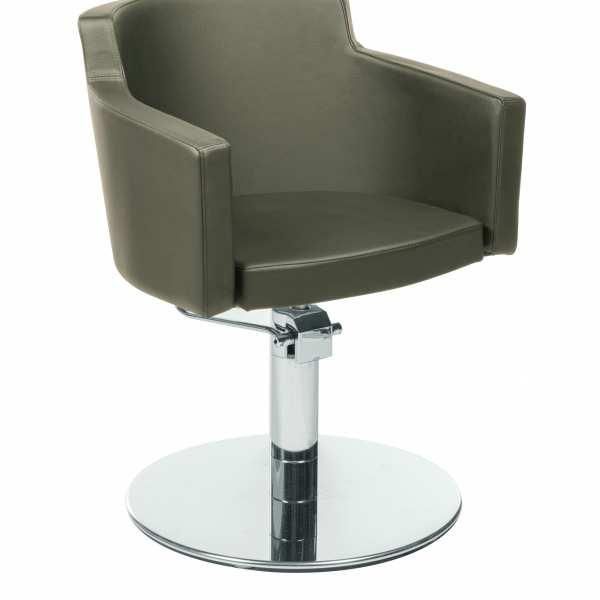 Fauteuil de coiffure - Suite FB 440 YR - mousse injectée avec base ronde et pompe hydraulique blocable_0