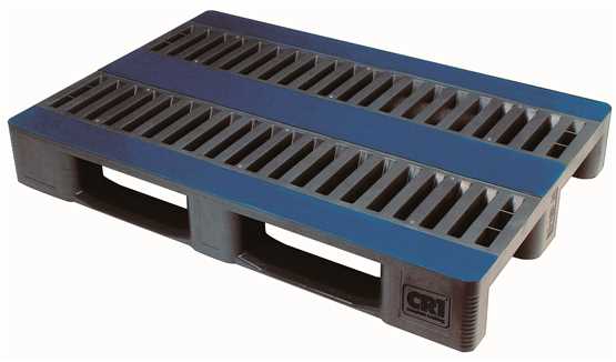 Palette plastique CR1 3 semelles pour charges lourdes - CR1_0