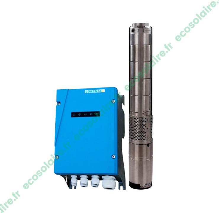Pompe immergée solaire LORENTZ PS2-1800 C-SJ12-4 - Centrifuge, puits 4