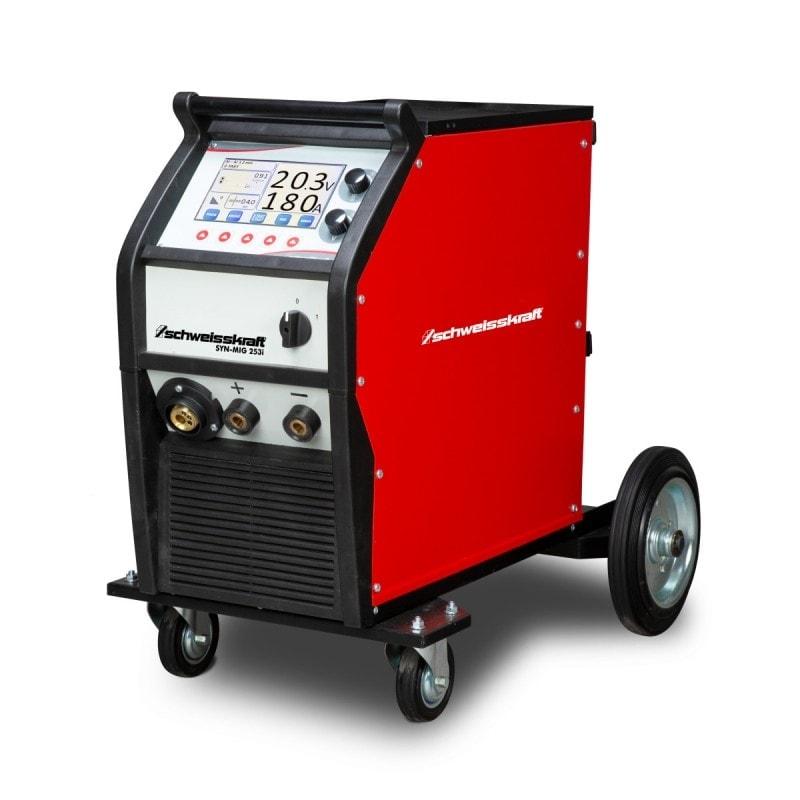 Poste à souder Schweisskraft SYN-MIG 253i SC Digital - MIG/MAG mobile avec technologie Inverter et fonction Synergie_0